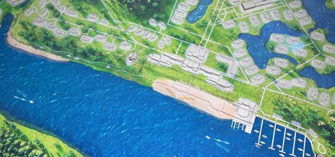 Аэросъёмка территории курорта