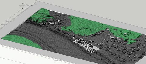 3D-модель макета на этапе проектирования